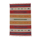 Indijska preproga Kilim 140x200 moderna bombažna Kilim