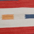 Indijska preproga Kilim 140x200 moderna bombažna Kilim