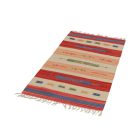 Indijska preproga Kilim 70x140 tanka bombažna preproga
