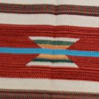 Indijska preproga Kilim 140x200 moderna bombažna Kilim