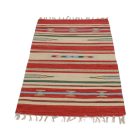 Indijska preproga Kilim 70x140 moderna bombažna Kilim