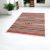 Indijska bombažna Kilim preproga 140x200 cm – barvit moderni dizajn