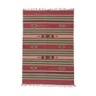 Indijska bombažna Kilim preproga 140x200 cm – barvit moderni dizajn