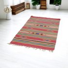Indijska preproga Kilim 90x150 moderna bombažna Kilim