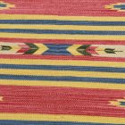 Indijska preproga Kilim 90x150 moderna bombažna Kilim