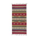 Indijska preproga Kilim 70x140 moderna bombažna Kilim