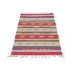 Indijska preproga Kilim 70x140 moderna bombažna Kilim