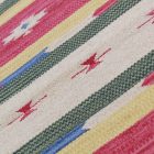 Indijska preproga Kilim 70x140 moderna bombažna Kilim