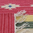 Indijska preproga Kilim 70x140 moderna bombažna Kilim