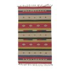 Indijska preproga Kilim 90x150 tanka bombažna preproga