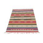 Indijska preproga Kilim 90x150 tanka bombažna preproga