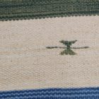 Indijska preproga Kilim 90x150 tanka bombažna preproga