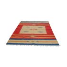 Kilim preproga iz Indije 170x240 cm – barvit ročno tkan dizajn