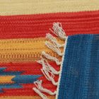 Kilim preproga iz Indije 170x240 cm – barvit ročno tkan dizajn