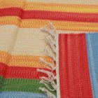 Indijska preproga Kilim 170x240 moderna bombažna Kilim