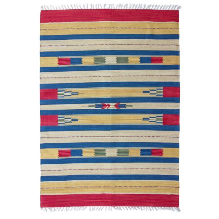 Indijska preproga Kilim 120x180 moderna kilim iz bombaža