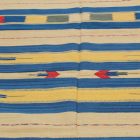 Indijska preproga Kilim 170x240 moderna bombažna Kilim