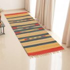 Indijska tekači Kilim 60x200 moderna bombažna Kilim