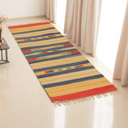 Indijska tekači Kilim 60x200 moderna bombažna Kilim