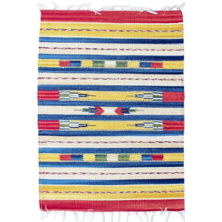 Moderna bombažna Kilim preproga 60x90 cm – indijski slog