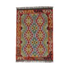 Preproga Kilim Chobi 84x118 ročno tkani Afgan kilim