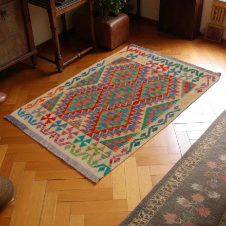 Ročno tkana afgan preproga Chobi 87x125 cm – tradicionalni dizajn