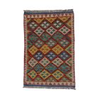 Preproga Kilim Chobi 84x124 ročno tkani Afgan volneni kilim