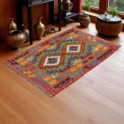Preproga Kilim Chobi 82x118 ročno tkani Afgan kilim