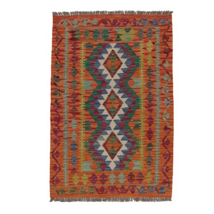 Preproga Kilim Chobi 86x129 ročno tkani Afgan kilim