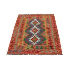Preproga Kilim Chobi 86x129 ročno tkani Afgan volneni kilim