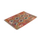 Preproga Kilim Chobi 87x120 ročno tkani Afgan volneni kilim