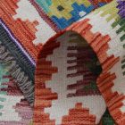 Preproga Kilim Chobi 81x126 ročno tkani Afgan volneni kilim