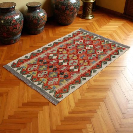 Preproga Kilim Chobi 84x127 ročno tkani Afgan kilim