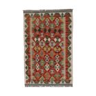 Preproga Kilim Chobi 84x127 ročno tkani Afgan kilim