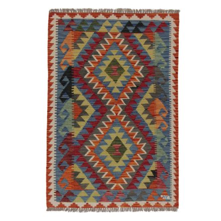 Preproga Kilim Chobi 86x129 ročno tkani Afgan kilim