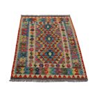 Preproga Kilim Chobi 87x129 ročno tkani Afgan kilim