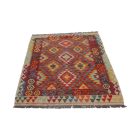 Preproga Kilim Chobi 147x110 ročno tkani Afgan volneni kilim