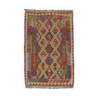 Preproga Kilim Chobi 150x100 ročno tkani Afgan volneni kilim