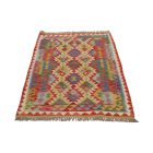 Preproga Kilim Chobi 150x100 ročno tkani Afgan volneni kilim