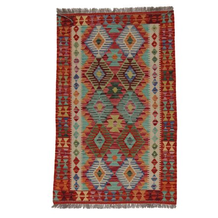 Preproga Kilim Chobi 156x98 ročno tkani Afgan kilim