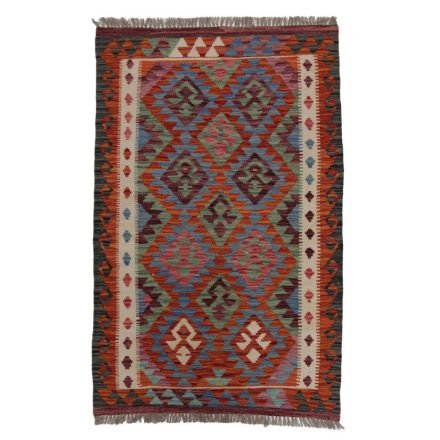 Preproga Kilim Chobi 155x99 ročno tkani Afgan kilim