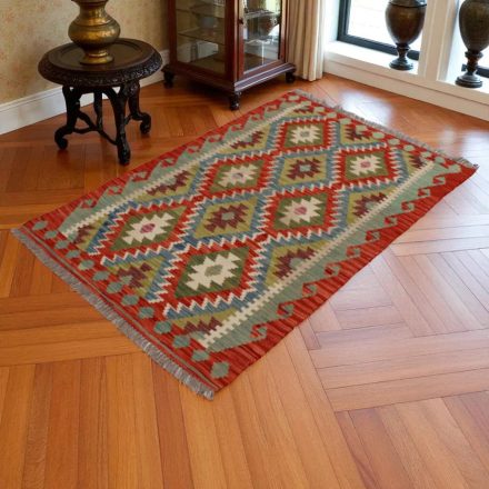 Preproga Kilim Chobi 157x103 ročno tkani Afgan kilim