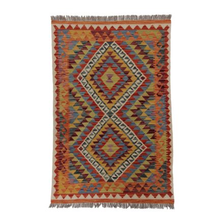 Preproga Kilim Chobi 150x102 ročno tkani Afgan kilim