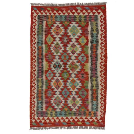 Preproga Kilim Chobi 158x101 ročno tkani Afgan kilim