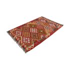 Preproga Kilim Chobi 159x106 ročno tkani Afgan volneni kilim