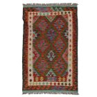Preproga Kilim Chobi 161x97 ročno tkani Afgan kilim