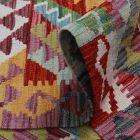 Preproga Kilim Chobi 149x101 ročno tkani Afgan volneni kilim