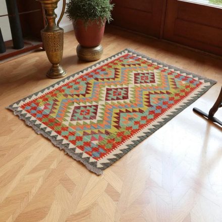 Preproga Kilim Chobi 143x106 ročno tkani Afgan kilim