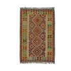Preproga Kilim Chobi 152x101 ročno tkani Afgan volneni kilim