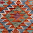 Preproga Kilim Chobi 152x101 ročno tkani Afgan volneni kilim